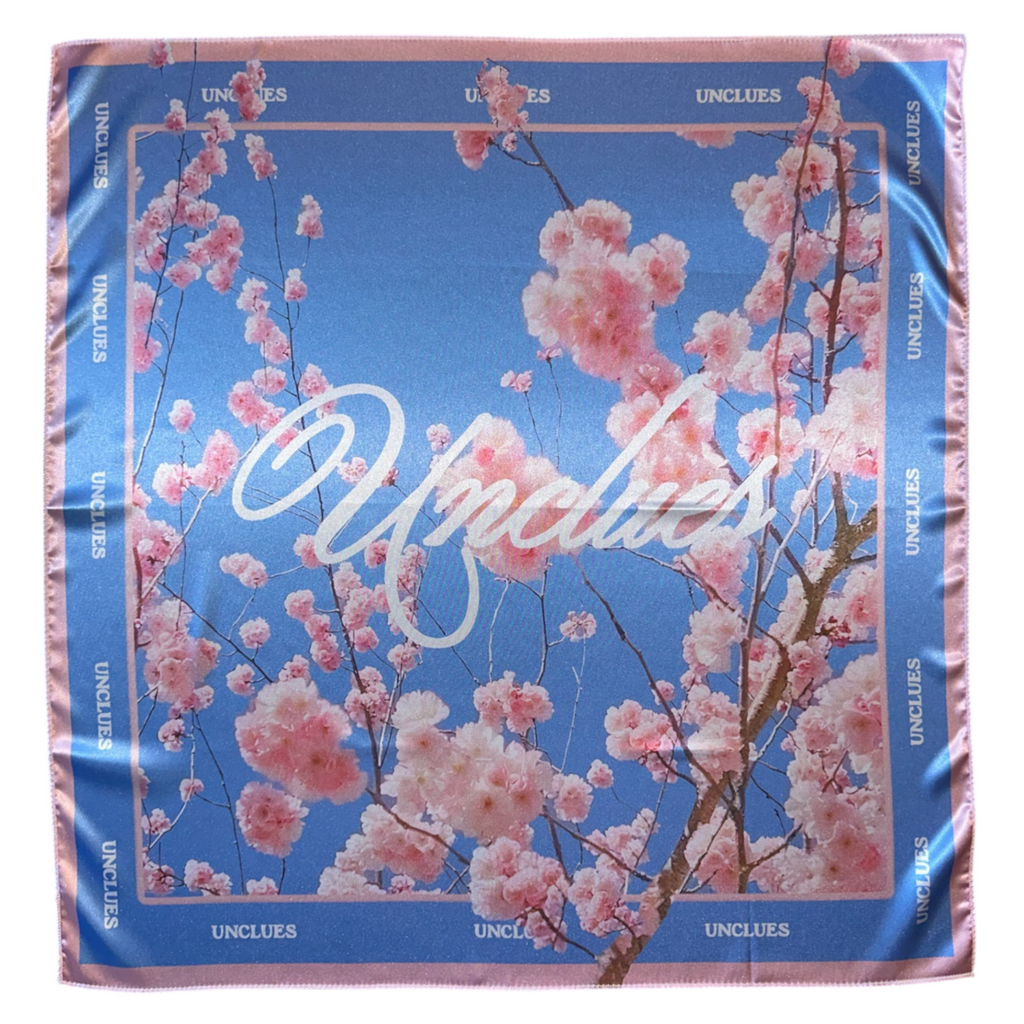 Cherry Blossom Silk Bandana