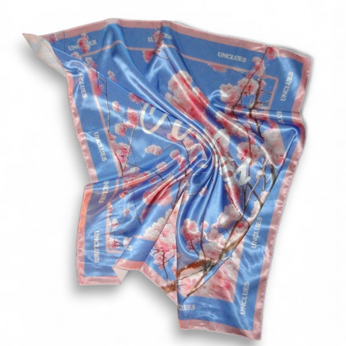 Cherry Blossom Silk Bandana